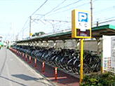 調布市自転車等駐車場、管制一元化管理導入実績写真g