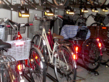 ハイネス立川、自転車・垂直昇降式2段ラック導入実績写真4
